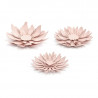 3 Fleurs en Papier à Monter Rose Vintage en Papier Décoration de Fête 3 Fleurs en Papier à Monter Rose Vintage en Papier Décoration de Fête