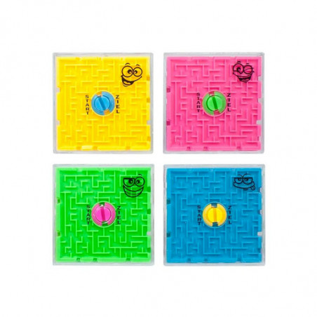 Jeu Labyrinthe 3D Thème Petits Monstres Rigolos - rose