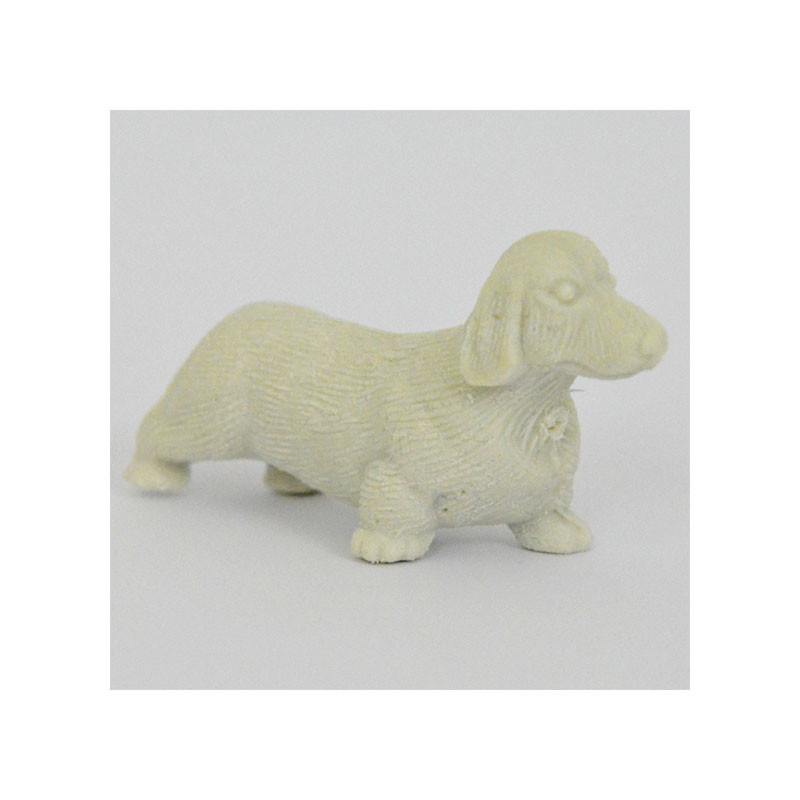 Gomme En Forme De Chien De Race Basset Blanc Idee Gomme En Forme De Chien De Race Basset Blanc Idee