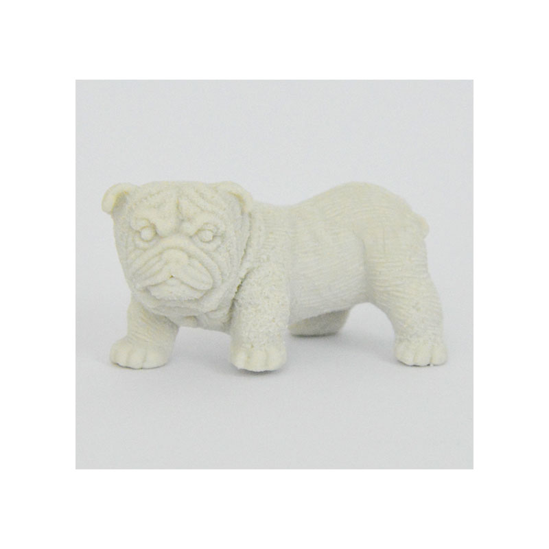 Gomme En Forme De Chien De Race Bulldog Blanc Idee Gomme En Forme De Chien De Race Bulldog Blanc Idee