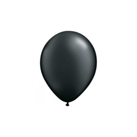 100 Mini Ballons Latex Noir Fête - 5 pouces 12cm