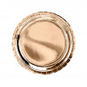 8 Petites Assiettes Rose Gold / Rose Cuivré en Papier Premium 8 Petites Assiettes Rose Gold / Rose Cuivré en Papier Premium