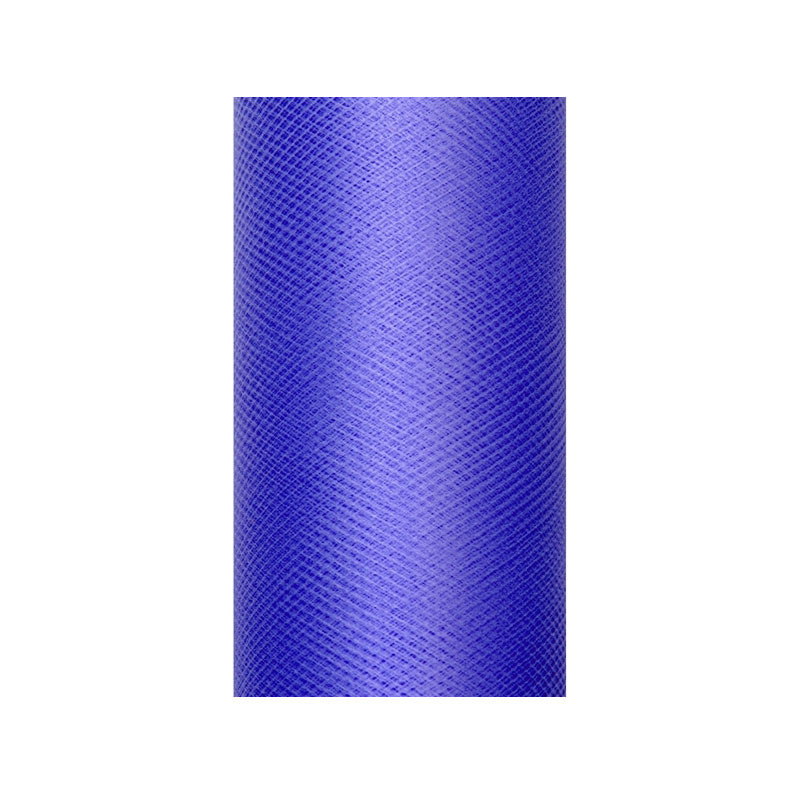 9m Chemin de Table Tulle Bleu foncé