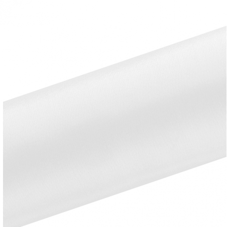 Chemin de table en satin blanc premium - 16cm