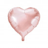 Ballon Géant Coeur Rose Cuivré Gold Hello World Baby Shower 