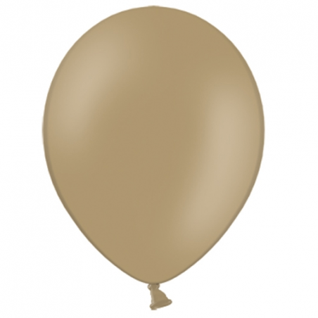 100 Ballons Gonflables Latex Marron clair Premium Décoration Fête
