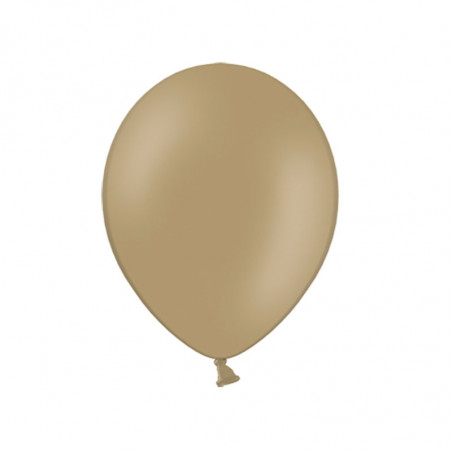 100 Ballons Gonflables Latex Marron clair Premium Décoration Fête