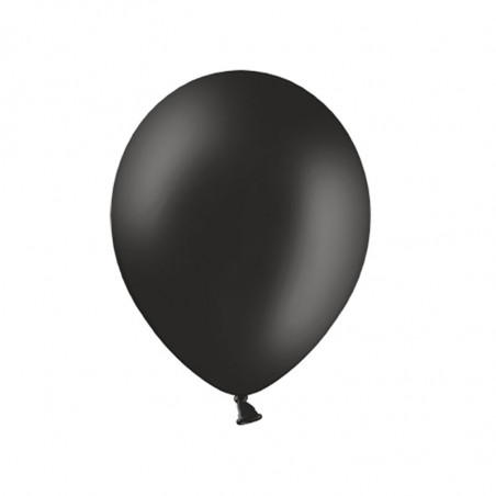 100 Ballons Gonflables Latex Noir Premium Décoration Fête