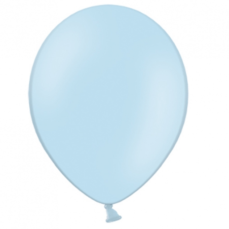 100 Ballons Gonflables Latex Bleu Clair Premium Décoration Fête