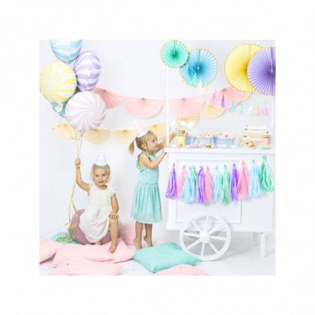 6 Chapeaux de Fête Pastel avec Losanges - Anniversaire pour Enfants 6 Chapeaux de Fête Pastel avec Losanges - Anniversaire pour Enfants