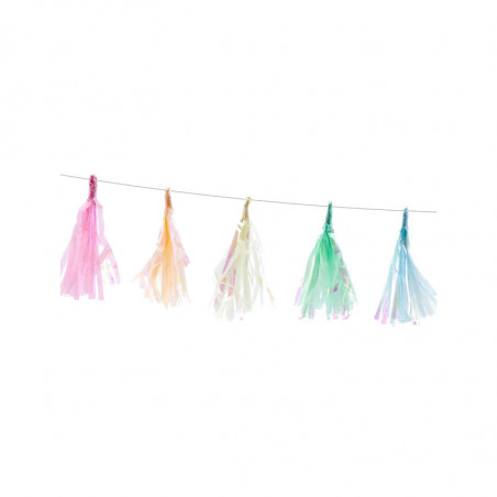 Mini Guirlande de Tassels Pastel - Anniversaire pour Enfants