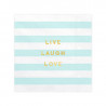 20 Serviettes Rayées Bleu Pastel - Anniversaire pour Enfants 20 Serviettes Rayées Bleu Pastel - Anniversaire pour Enfants