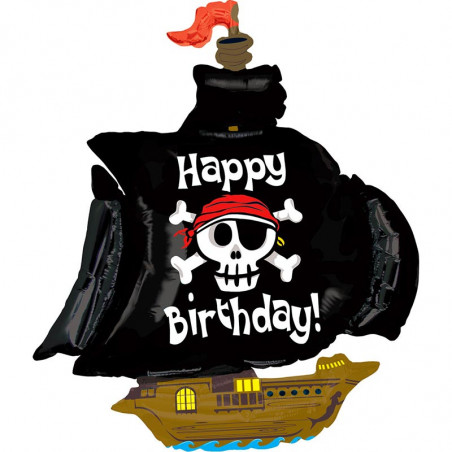 Enorme Ballon Géant Anniversaire Pirate Bateau Galère