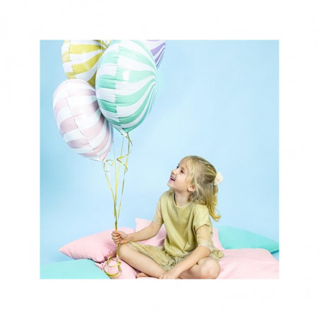 Ballon Rond Candy Mint Pastel - Anniversaire pour Enfants Ballon Rond Candy Mint Pastel - Anniversaire pour Enfants