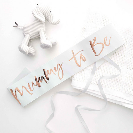 Echarpe Future Maman Rose Gold - Collection Etoile Rose Cuivré Echarpe Future Maman Rose Gold - Collection Etoile Rose Cuivré