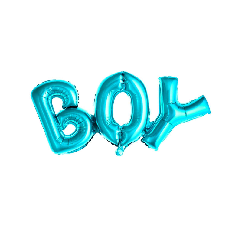 Ballon Letres Boy - Mot Baby Boy C'est un Garçon Baby Shower
