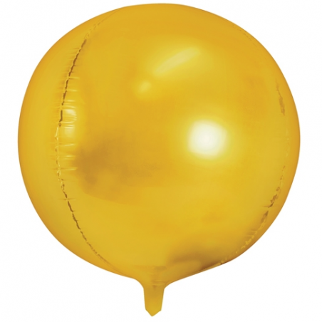 Ballon Rond Orb Doré