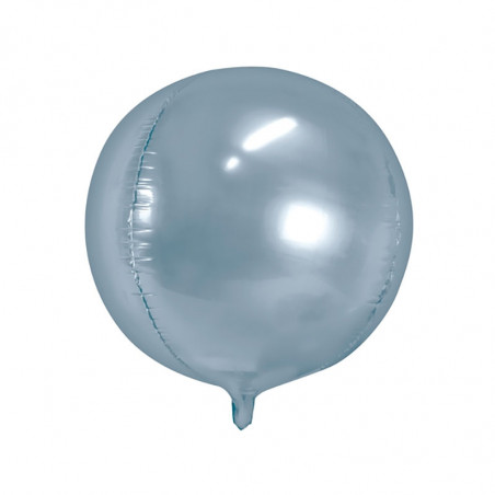 Ballon Rond Orb Argent