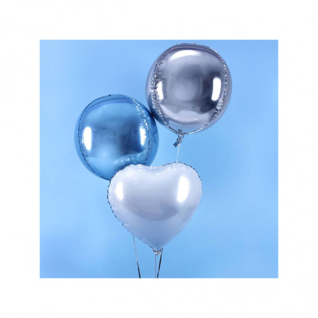 Ballon Rond Orb Bleu Clair