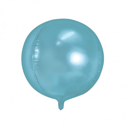 Ballon Rond Orb Bleu Clair