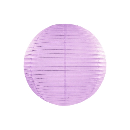 Boule de Papier Parme Violet Lanterne 20 cm