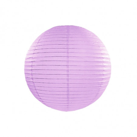 Boule de Papier Parme Violet Lanterne 20 cm