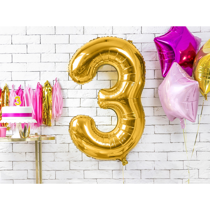 Ballon Geant Chiffre Numero 3 Trois Or Dore Pour Feter Un Anniversaire Ballon Geant Chiffre Numero 3 Trois Or Dore Pour Feter Un Anniversaire