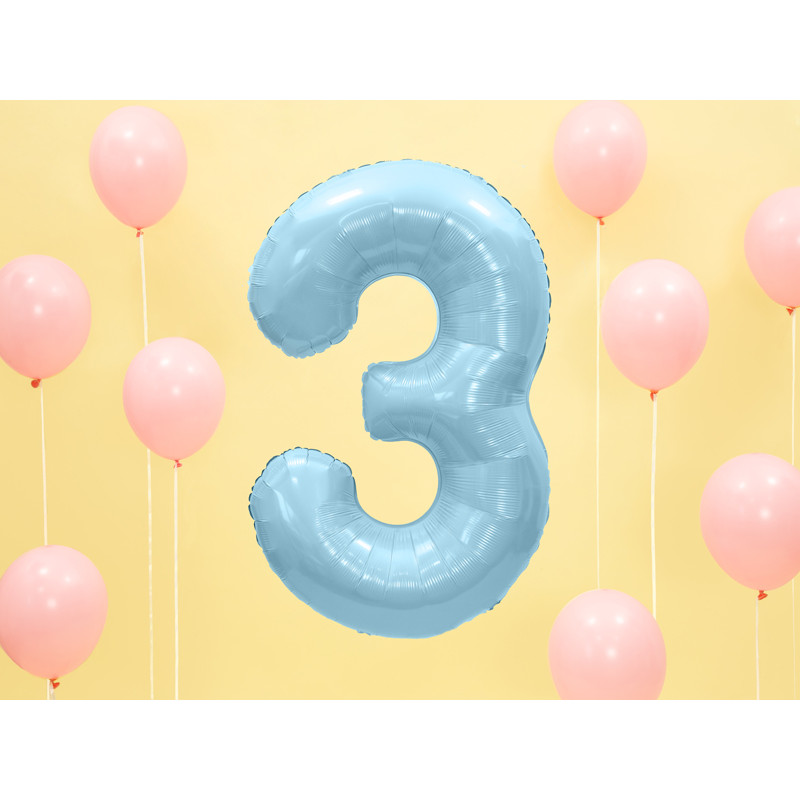 Ballon Geant Chiffre 3 Trois Ans Bleu Clair Fete D Anniversaire Ballon Geant Chiffre 3 Trois Ans Bleu Clair Fete D Anniversaire