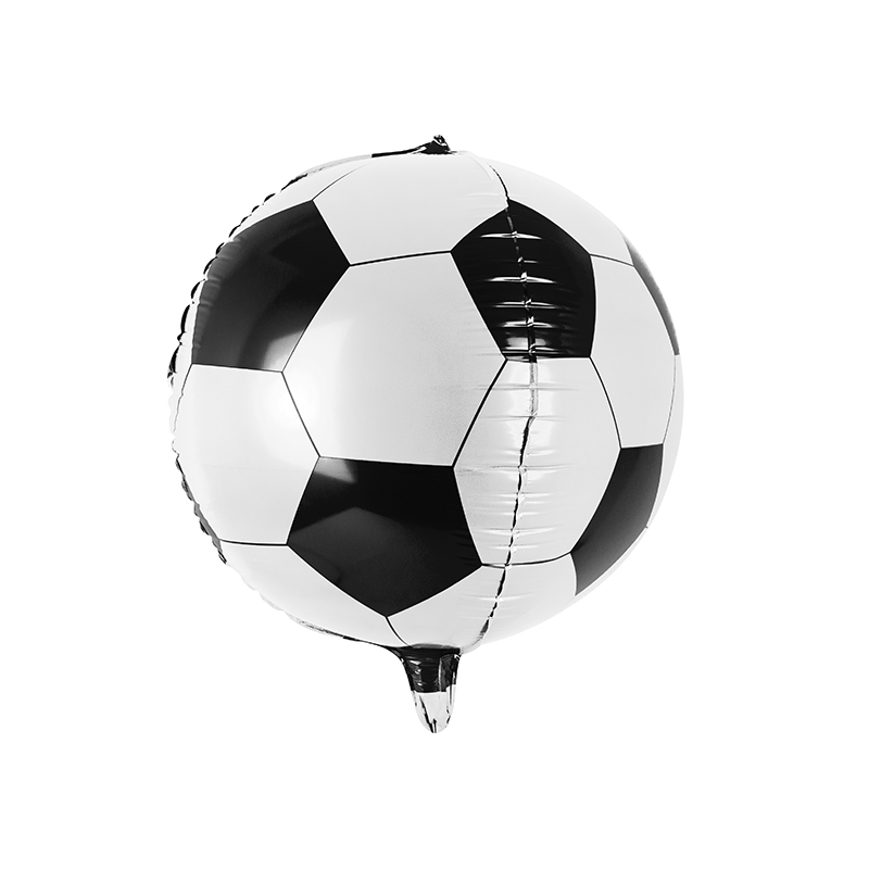 Ballon rond aluminium - Ballon de foot - Noir et blanc - 1 pce - Ballon  aluminium - Creavea