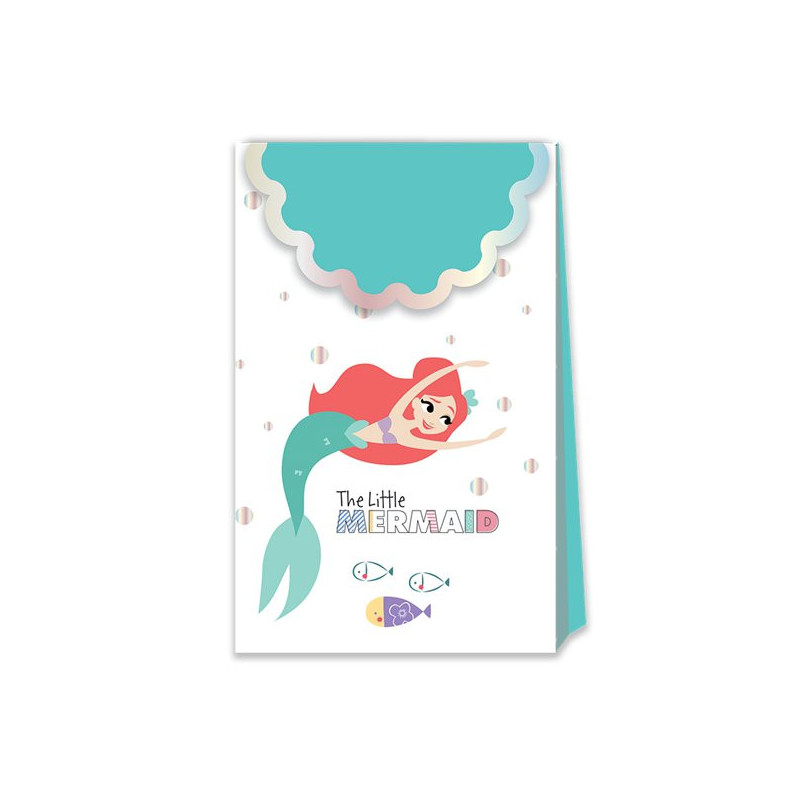 Sachets Boîtes Cadeaux Invités Ariel Petite Sirène - Disney Premium