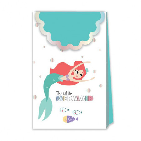 Sachets Boîtes Cadeaux Invités Ariel Petite Sirène - Disney Premium