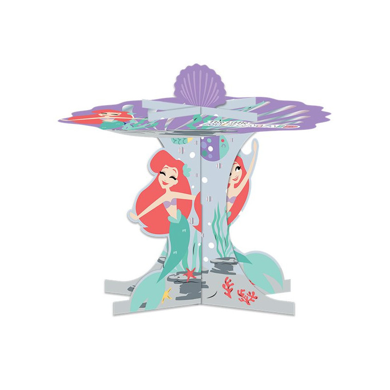 Stand à Gâteaux Cup Cakes Ariel Petite Sirène - Disney Premium