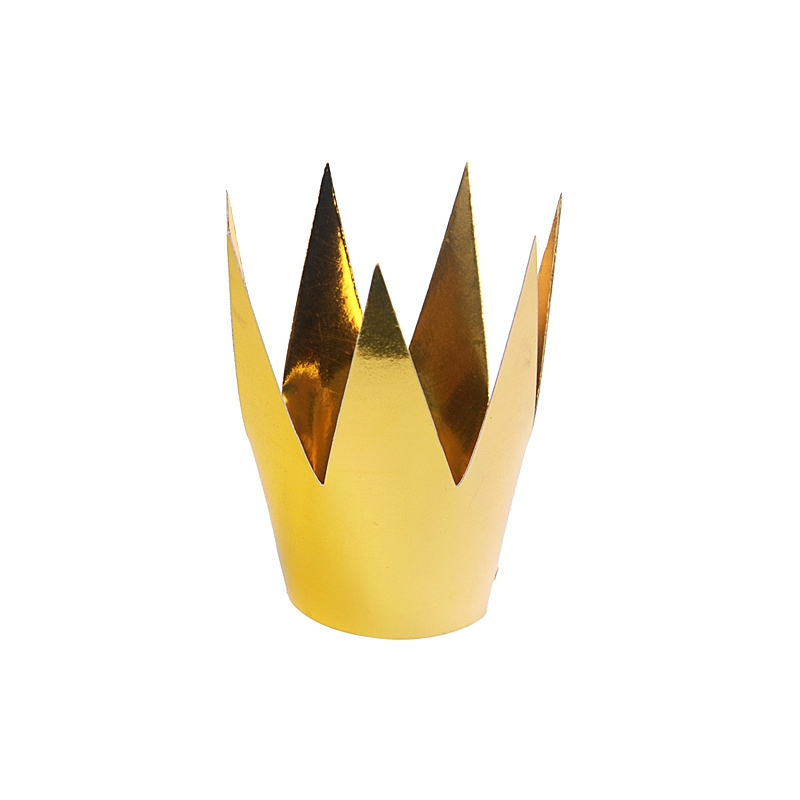 3 Couronnes Chapeaux de Fête - Doré Brillant