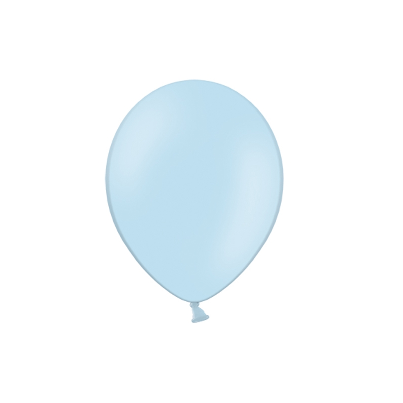 10 Ballons Gonflables Latex Bleu Pastel Poudré Fête