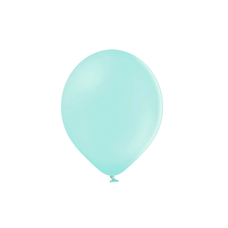 10 Ballons Gonflables Latex Vert Mint Pastel Poudré Fête