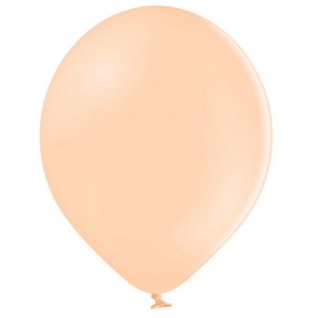 10 Ballons Gonflables Latex Pêche Pastel Poudré Fête