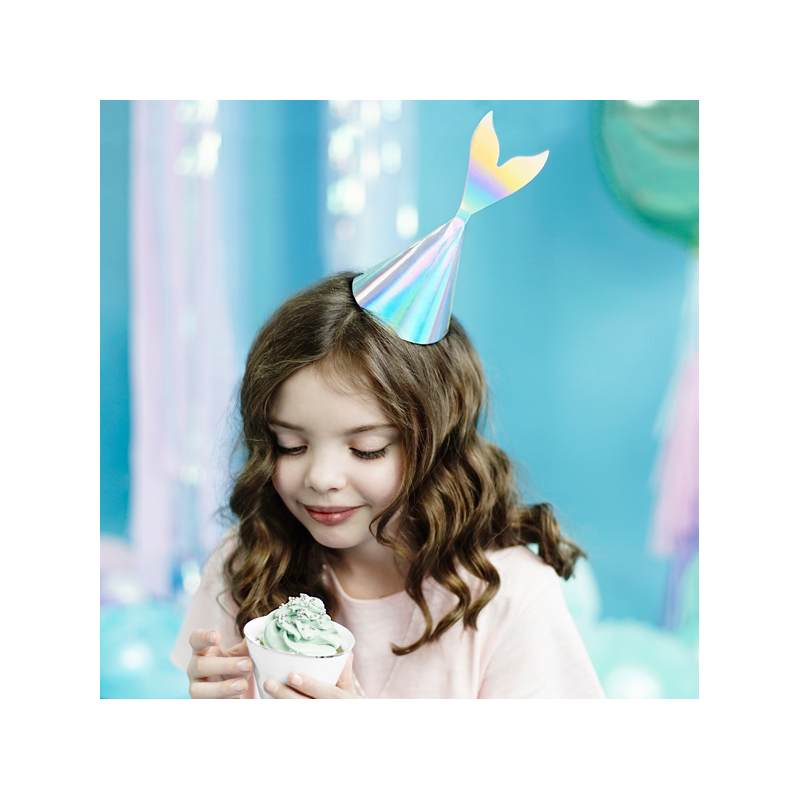 Chapeaux Theme Petite Sirene Anniversaire Happy Birthday