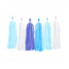 Guirlande de Pompons Tassels Bleu - Anniversaire pour Enfants Guirlande de Pompons Tassels Bleu - Anniversaire pour Enfants