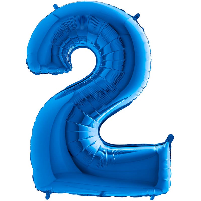 Ballon Geant Chiffre 2 Bleu Pour Feter Un Anniversaire Ballon Geant Chiffre 2 Bleu Pour Feter Un Anniversaire