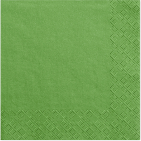 Serviettes en Papier Vert Serviettes en Papier Vert