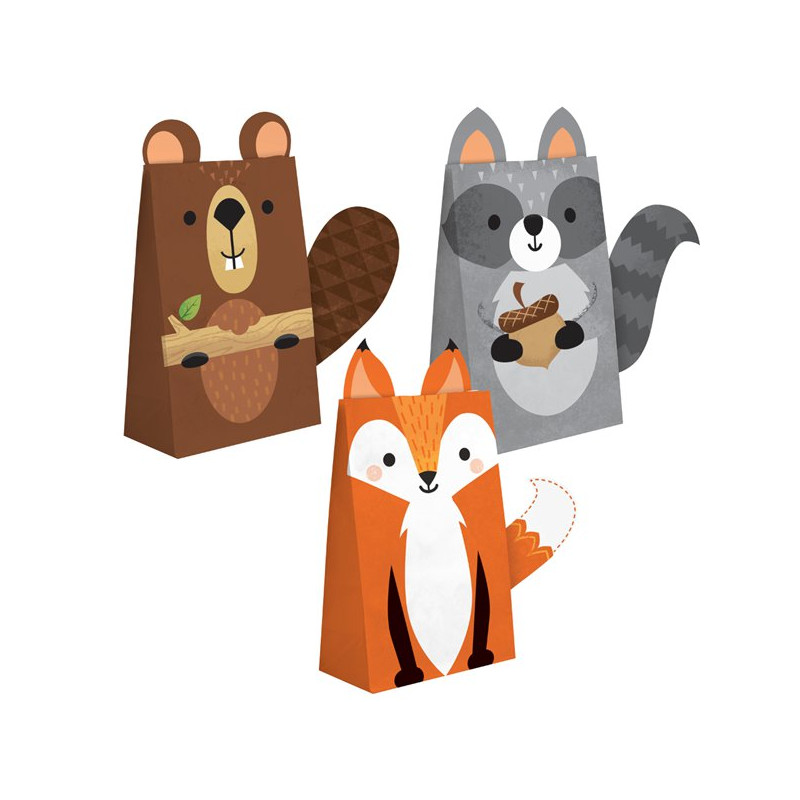 Sachets Cadeaux Invites Forme De Renard Anniversaire A Theme Enfant Sachets Cadeaux Invites Forme De Renard Anniversaire A Theme Enfant