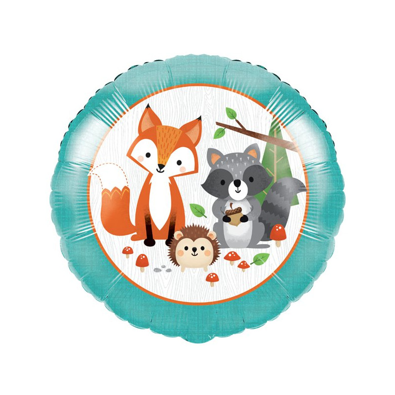 Ballon Alu Rond Castor Raton Anniversaire A Theme Animaux De La Foret Ballon Alu Rond Castor Raton Anniversaire A Theme Animaux De La Foret
