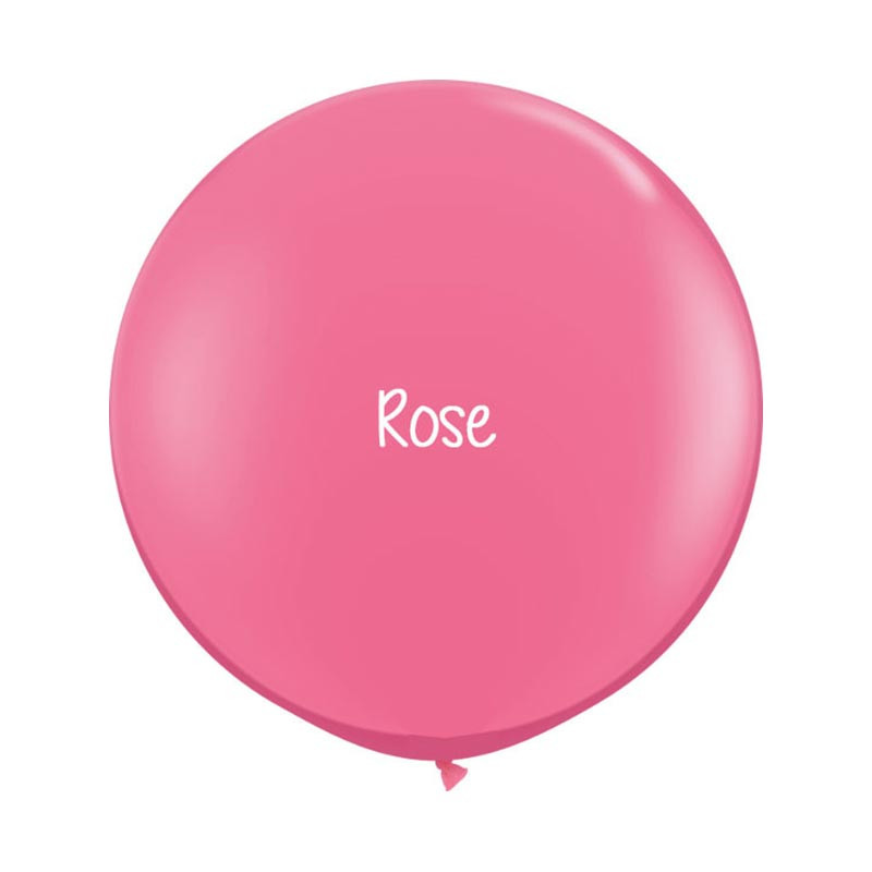 Arche de ballon rose : 70 ballons + rosaces et boules alvéolées