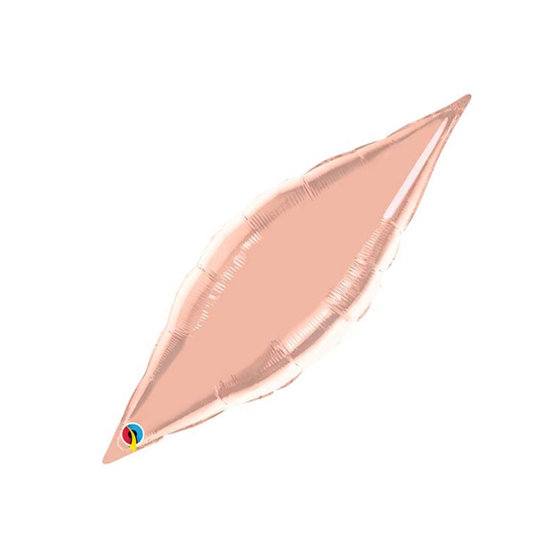 Ballon Alu Diamant Rose Gold - Décoration