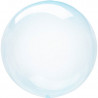 Ballon Crystal Bulle Rond Bleu Transparent - Décoration de ballons