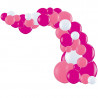 Kit Arche de Ballons Organiques - Modèle Rose framboise
