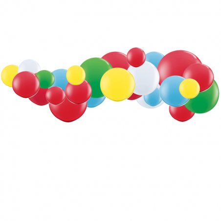 Kit Guirlande de Ballons Organiques - Modèle Animaux de la Ferme
