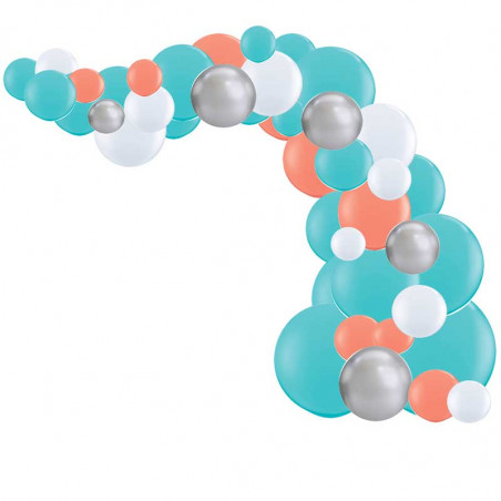 Kit Arche de Ballons Organiques - Modèle Ariel Petite Sirène Disney Kit Arche de Ballons Organiques - Modèle Ariel Petite Sirène Disney