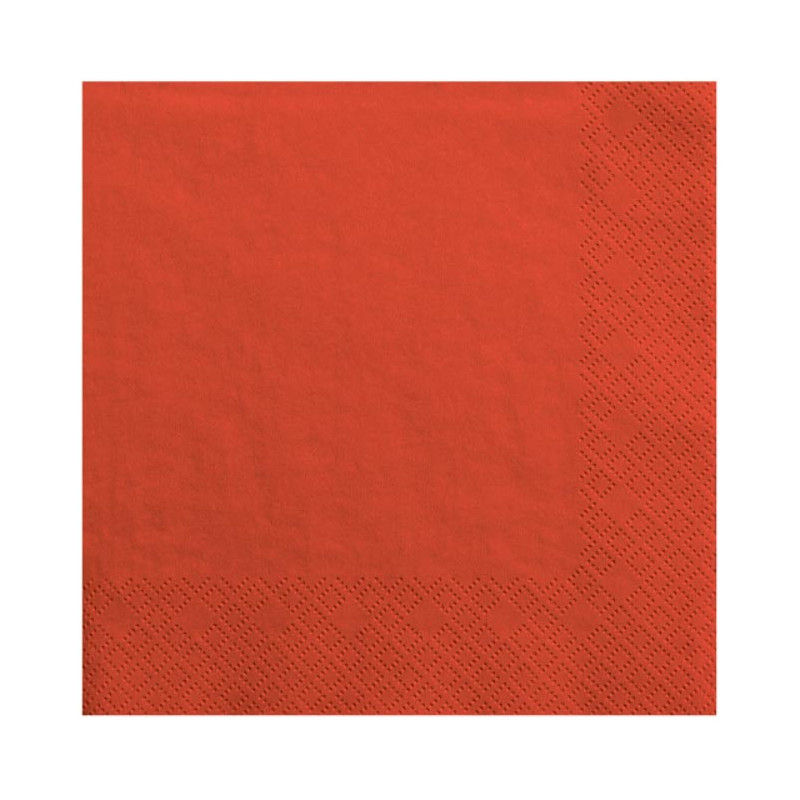 Verres Jetables en Papier Rouge de Fête