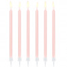 12 Bougies Rose nacré Gâteau et Fête 12 Bougies Rose nacré Gâteau et Fête